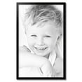 thumbnail image 2 of ArtToFrames 23" x 37" Black Picture Frame, 23x37 inch Black Wood Poster Frame (WOM-4107), 2 of 8