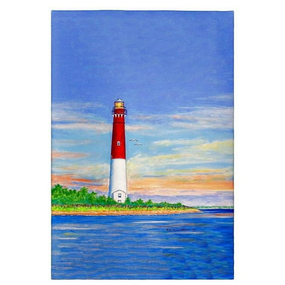 Betsy Drake GT181 Barnegat Lighthouse Guest Towel