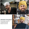 thumbnail image 3 of 12pcs Aluminum Foil Deep Conditioning Caps Reusable Waterproof Hair Coloring Caps Hair Heating Caps Shower Caps for Home Salon Use, 3 of 8