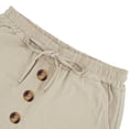 thumbnail image 5 of OSOLU Solid Color Men's Summer Fashion Loose Beach Casual Knee Length Washed Button Sport Shorts Men Everyday Comfort Versatile Bottoms, 5 of 9