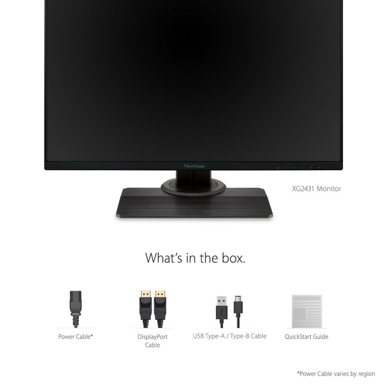144Hz ゲーミングモニター 24型 XG240R ViewSonic、144Hz/1msに対応した24型ゲーミング液晶「XG240R