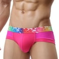 thumbnail image 3 of Bigersell Cotton Bikini Underwear Women Clearance High Cut Underwear Women Cheeky Panty Style P-485 Nylon Period Panties Thong Bikini Briefs Mid Waist Women Cheeky Panties Hot Pink XL, 3 of 6