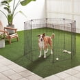 Marker Exercise Foldable Octagonal Metal Pet Dog Exercise Fence Pen - 60 x 60 x 42 ...