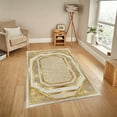 thumbnail image 6 of 6'x9' room carpet bedroom area carpet for living room area rug for office striped area rug washable area rug, 6 of 10