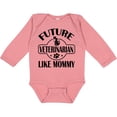 thumbnail image 3 of Inktastic Veterinarian Like Mommy Boys or Girls Long Sleeve Baby Bodysuit, 3 of 5