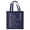 Navy, variant on Coworker Retirement Party Gifts 2026 Retirement Poem Black Handle Small Canvas Tote Bag