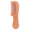 thumbnail image 5 of PBPBOX Natural Peach Wood Fine Tooth Hair Comb Brown Smooth Massage Scalp, 5 of 8