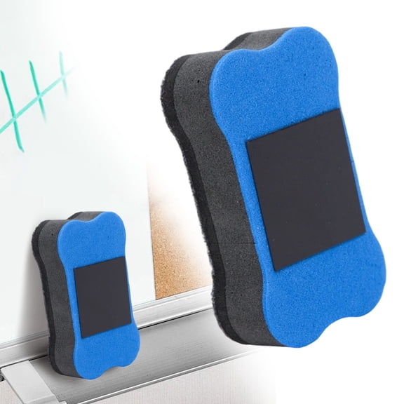 Magnetic Whiteboard Eraser 1 Pc,Dry Erase Board Eraser With Soft Sponge Cleaning Surface,Reusable Chalkboard Cleaner For Office Supplies Classroom Must Haves Supplies & Meeting Room Essentials
