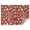 Red Christmas Icon, variant on Red Christmas Knitted Pattern Rectangle Tablecloth 60"x84",Waterproof Polyester Rectangle Table Cloth, Wipeable Spillproof Polyester Tablecloth for Dining, Camping, Indoor and Outdoor