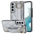 thumbnail image 1 of Funda de PU con anillo de cobertura total antideslizante para Samsung Galaxy S22 con pulsera, 1 of 5
