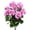 Purple, variant on Horivan 2 Pack 34.7cm Artificial Geranium Silk Flower Stems, Faux Hanging Basket Plant for Outdoor Garden Porch Decor