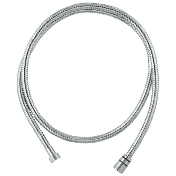 Grohe 28 025 000 69-Inch Twist-Free Metal Hand Shower Hose, StarLight Chrome