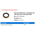 thumbnail image 2 of Front Inner Wheel Seal - Compatible with 1987 Chevy V10 Suburban 4WD, 2 of 2