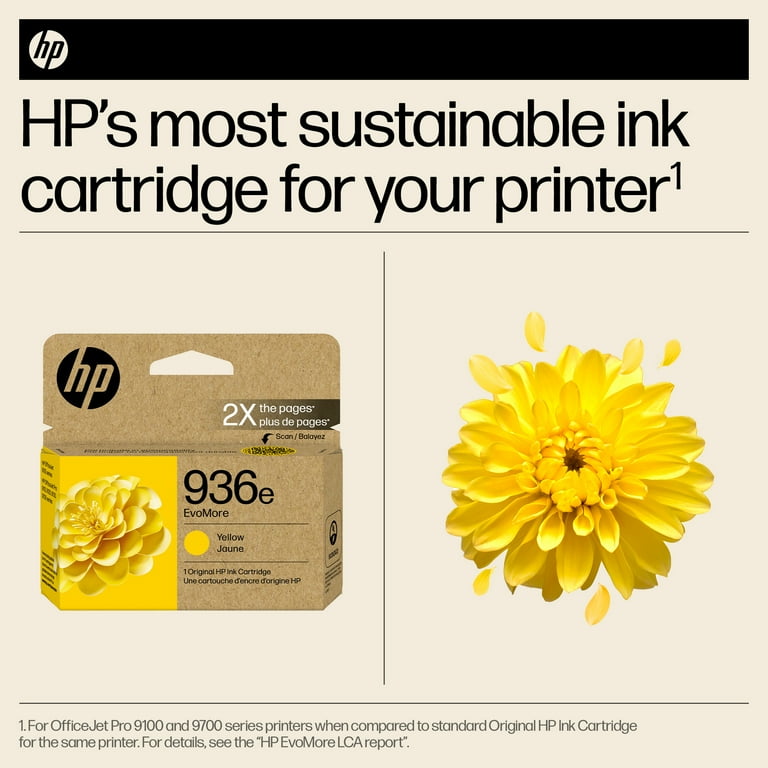 HP 364 Jaune Cartouche d'encre d'origine au meilleur prix