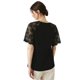 thumbnail image 2 of Maine - Jersey Encaje para Mujer (Negro), 2 of 3