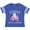 Football Blue and White, variant on Inktastic Daddy's Little Farmer Pink Tractor and Flowers Boys or Girls Toddler T-Shirt