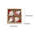 thumbnail image 3 of Fiudx Artículos en oferta con ofertas flash Árbol de Navidad Papá Noel Muñeco de nieve Colgante de lana Lindo muñeco de nieve Conjunto de accesorios Decoraciones navideñas, 3 of 6