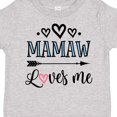 thumbnail image 4 of Inktastic Mamaw Loves Me Grandchild Girls Toddler T-Shirt, 4 of 5