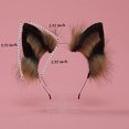 thumbnail image 1 of VIGVAN Handmade Wolf Fox Ears Animal Cosplay Lindos accesorios para la cabeza para Hallowe VIGVAN VIGVAN, 1 of 2