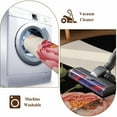 thumbnail image 4 of Flower Stripes Bathroom Rug Washable 2x3 Entryway Rug Non Slip Black White Geometric Pink Rose Floral Front Door Mat Low Pile Indoor Doormat Throw Floor Carpet for Kitchen Bedroom Entrance, 4 of 8