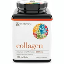Youtheory Collagen Advanced 6,000 mg Tablets, 290 Ct