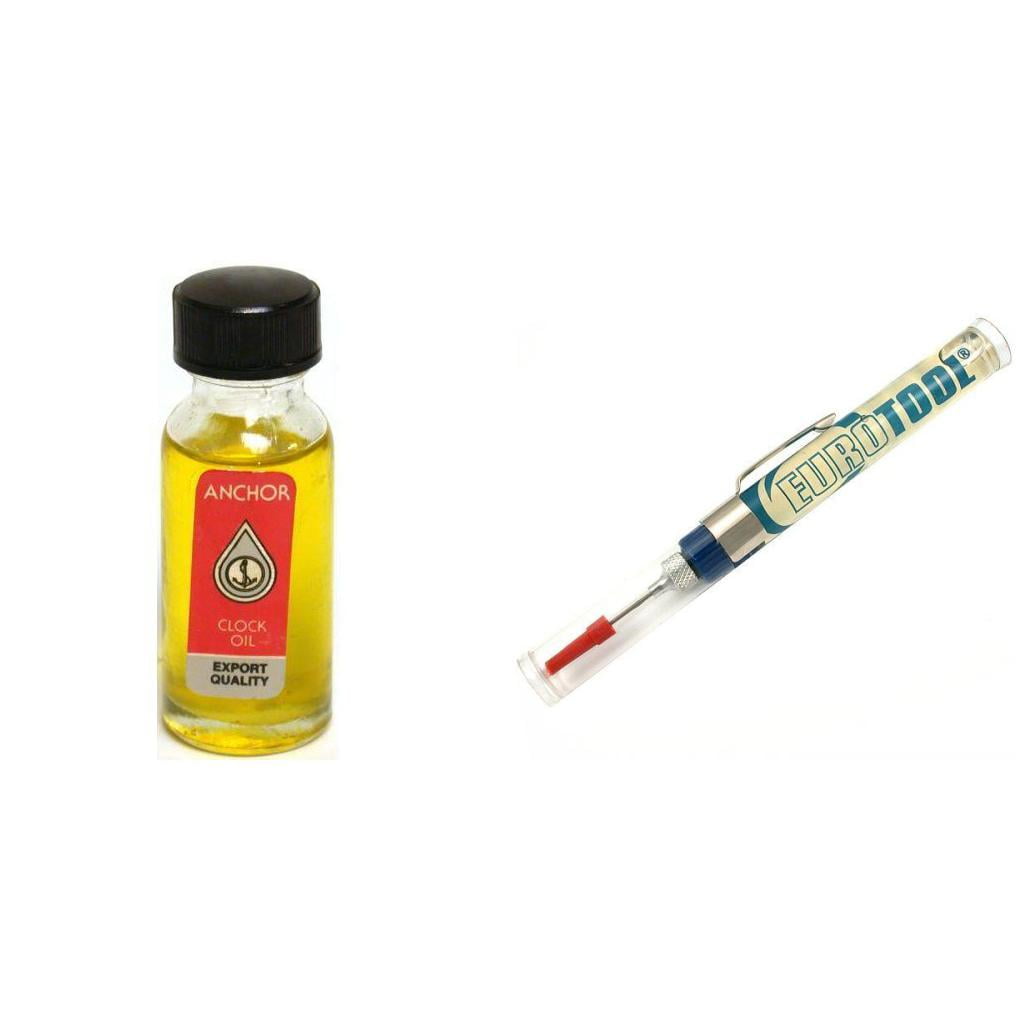Anchor Clock Oil & Auto Pocket Pen Oiler for Watch Clock Repair