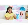 thumbnail image 3 of Disney Princess Ariel Vanity Pop Mermaid Fashion Doll & Vanity with 5 Pop-Up Surprises, 3 of 7