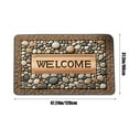 thumbnail image 3 of ​Simulation Vision Non-Slip Door Mat 31.5x47.24 Inch - Super Absorbent Polyester Floor Mat for Bathroom/Entryway, Multi-Color Anti-Fatigue Design, 3 of 6