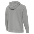 thumbnail image 3 of Men's Antigua Heather Gray Indiana Hoosiers Cloud Pullover Hoodie, 3 of 3