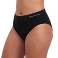 thumbnail image 4 of Bamboo basics Calzoncillos de mujer, paquete de 3 - BELLE seamless full briefs, jersey, logotipo Negro XL (X-Large), 4 of 4