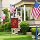 thumbnail image 1 of ¡Rebajas de Liquidación!, Nueva bandera de jardín del Día de la Independencia de doble cara de lino para decoración de patio al aire libre Akmoler, 1 of 9