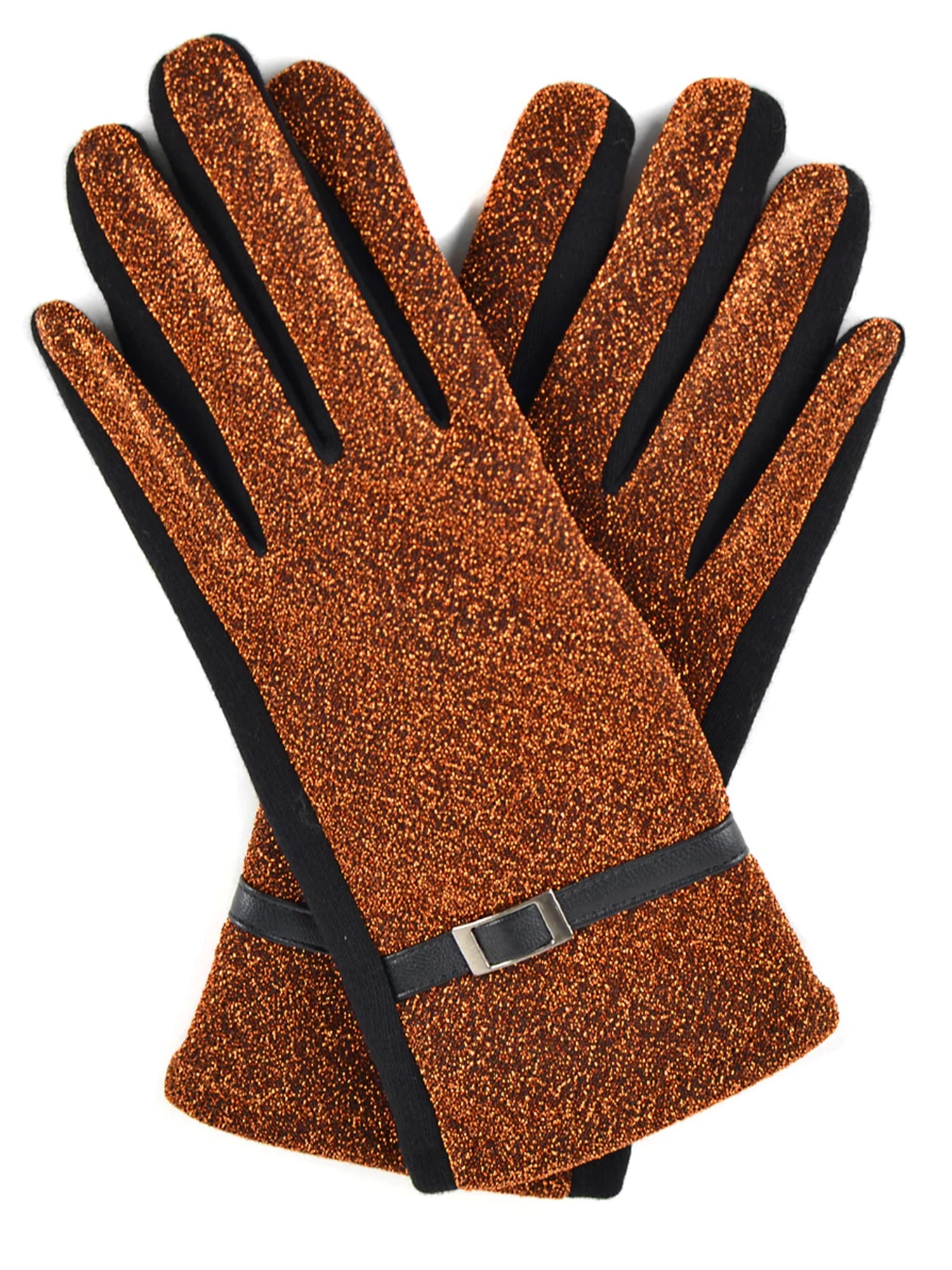 Women's Sparkly Touch Screen Winter Gloves
