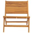 thumbnail image 6 of vidaXL Patio Chair with Footrest Solid Teak Wood, 6 of 9