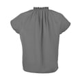 thumbnail image 2 of Blusa George para Mujer, Escote V Gris Talla 40, 2 of 4