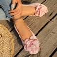 thumbnail image 6 of Miluxas Women Flower Flats Comfort Pointed Toe Dress Shoes Pink 6.5(38), 6 of 9
