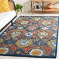 thumbnail image 2 of SAFAVIEH Blossom Auran Floral Area Rug, Charcoal/Orange, 8' x 10', 2 of 7