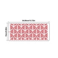 thumbnail image 4 of yingyy Party Cake Fondant Plastic Stencil Reusable Foldable Border Sugar Sieve Mould Icing Template Baking Tool Home Bakeware JY-6155 1Set, 4 of 6