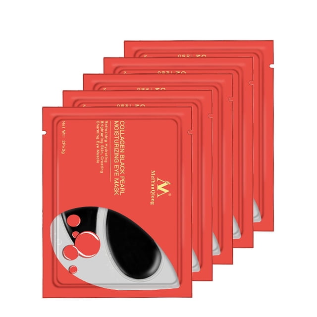 Mascarilla hidratante antiedad HUOGUO, antiarrugas, 5 pares