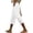 *4-White, variant on VBVC Women's Cotton-Linen Capri Pants,Drawstring Waist Eyelet Lace Trim Casual Sweatpants For Women,Ladies Lightweight Summer Trousers with Pockets,Gray,S-2XL