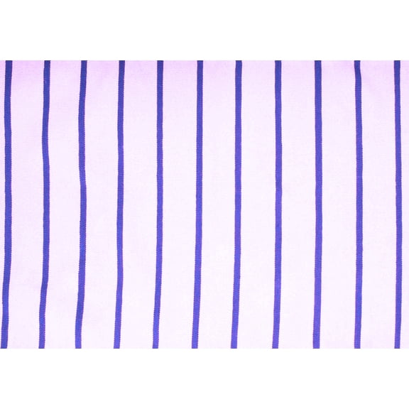 Ahgly Company Indoor Rectangle Solid Purple Modern Area Rugs, 5' x 7'