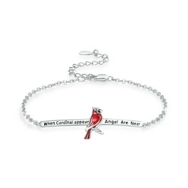 Women's Louisville Cardinals Stainless Steel Color Bracelet