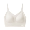 thumbnail image 2 of Antinious Womens Solid Wireless Breathable Gentle Support Comfortable Everyday Bra, 2 of 5