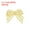 Yellow and White, variant on 100Pcs Mini Gingham Ribbon Bow 1" Checkered Fabric Satin Ribbon Bows for Craft DIY Hair Red and White