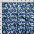 thumbnail image 4 of oneOone Cotton Silk Dark Blue Fabric Kids Princess Castle Fabric For Sewing Printed Craft Fabric By The Yard 42 Inch Wide, 4 of 4