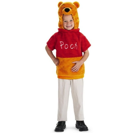 Winnie the Pooh Vest Toddler Boys Costume