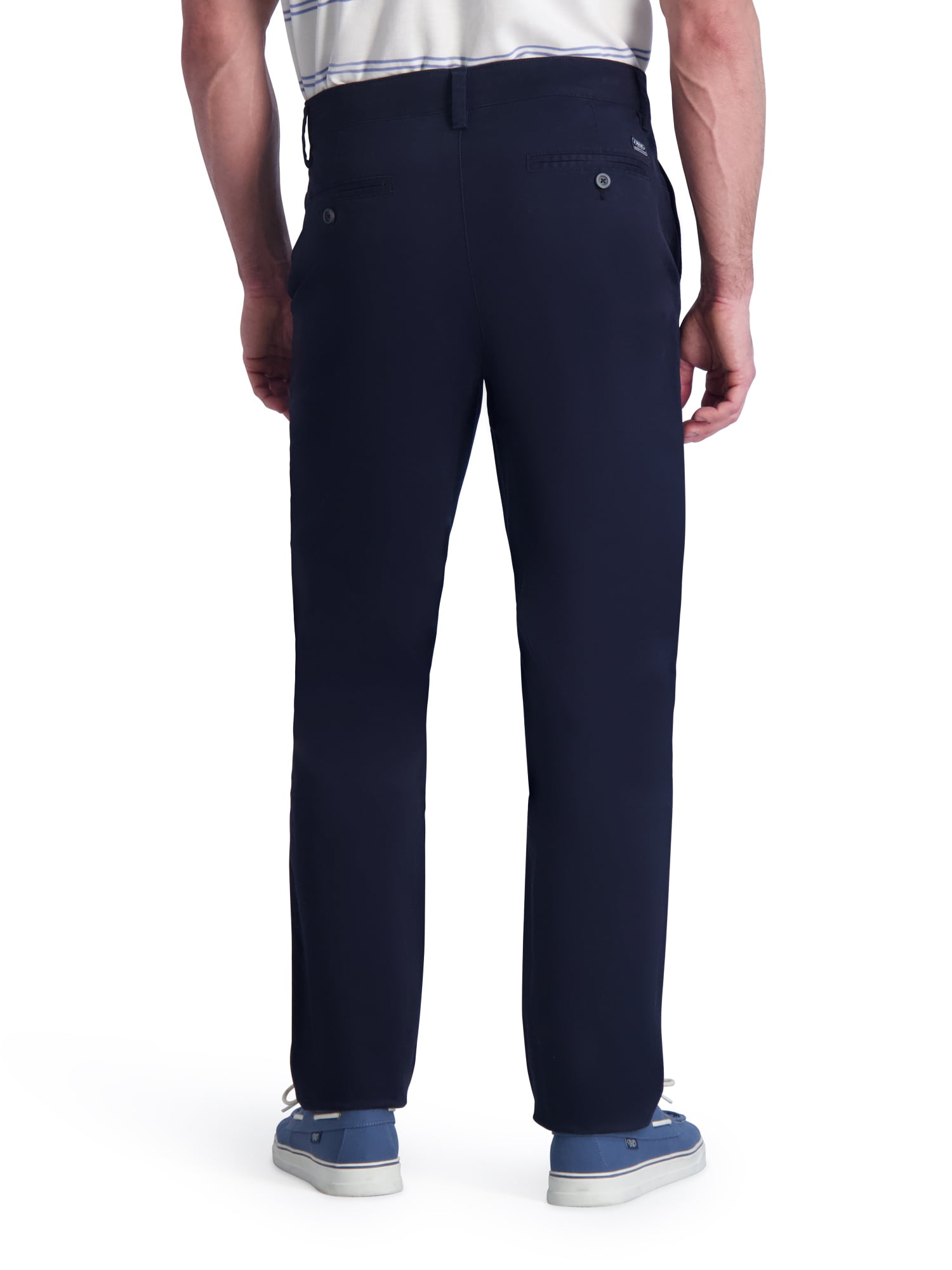 Chaps Men's & Big Men's Seacoast Wash Flex Twill Chino Pants, Waist Sizes 30-42