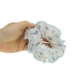 thumbnail image 2 of Unique Bargains 1 Pc Scrunchie Fashion Polka Dots Hair Elastics Blue, 2 of 5