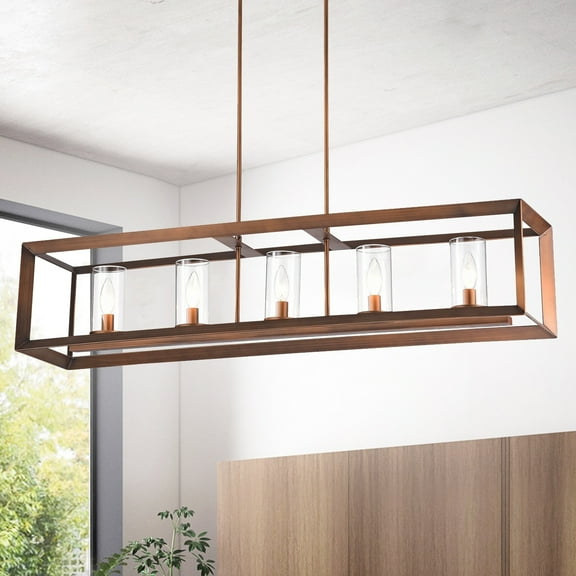 Warehouse of Tiffany Alois 41-inch Chandelier Antique Copper Finish