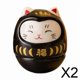 thumbnail image 1 of Figura de gato de la suerte,Decoración con estatua de gato de la suerte para el Año Nuevo Chino 2025,Figura de cerámica de gato de la suerte para vaso,muñeco decorativo,Vaso de porcelana, 1 of 9