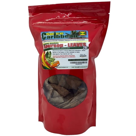 2pcs Sour SOP Organic Leaves - Product of Grenada